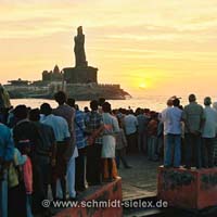 Ritual - Sonnenaufgang in Kanyakumari