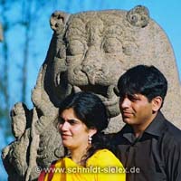 Verlobt - Shore-Tempel in Mamallapuram